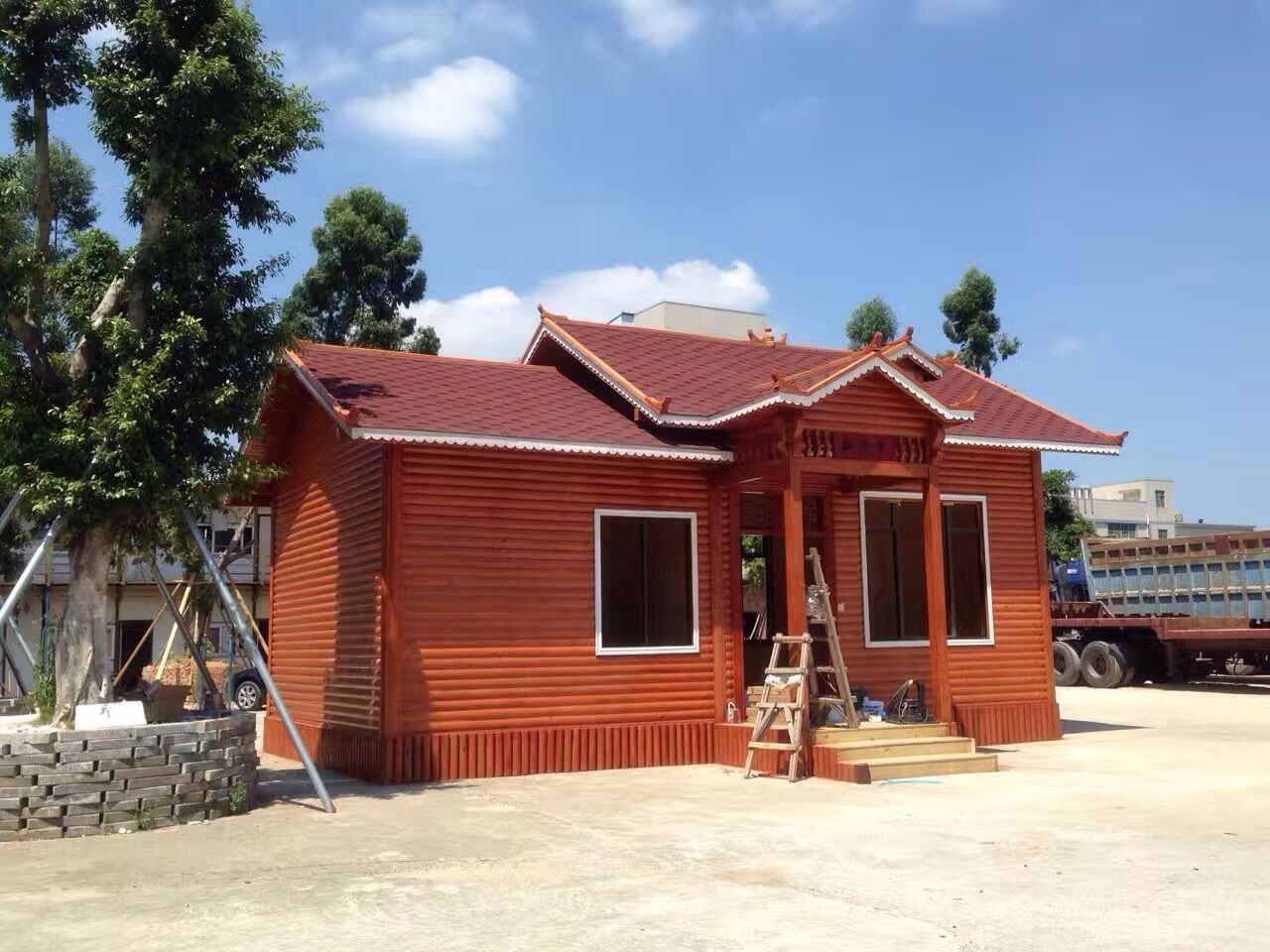 戶外防腐木   木屋新